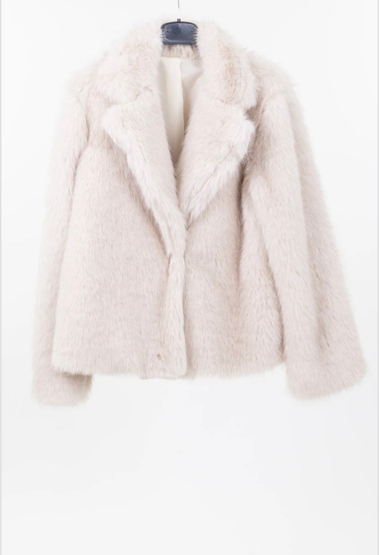 Manteau en Fourrure Synthétique