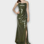 Robe sirène scintillante bustier pour soirée