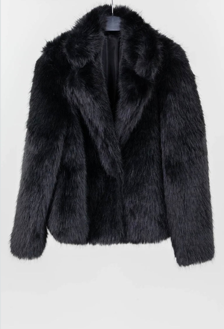 Manteau en Fourrure Synthétique