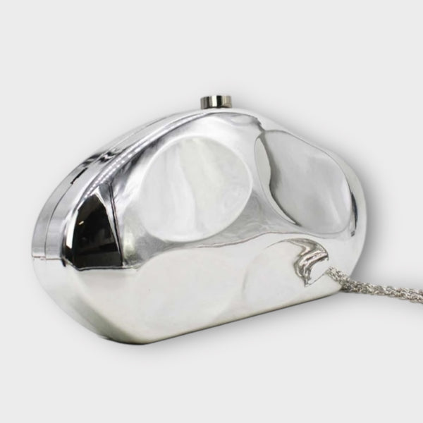 Pochette de soirée femme - effet miroir