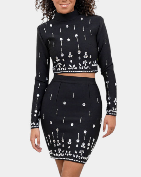 Glamorous top and skirt set