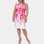 Robe droite mi-longue imprimé