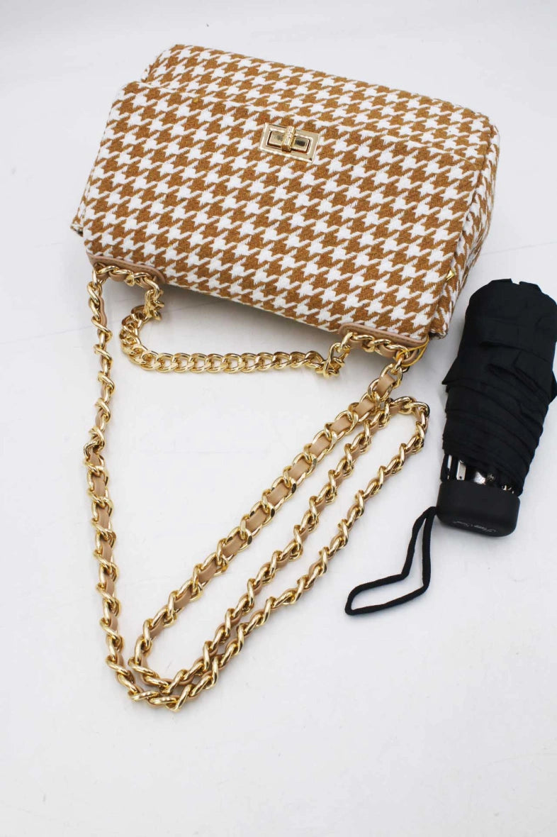 Tweed Shoulder Bag