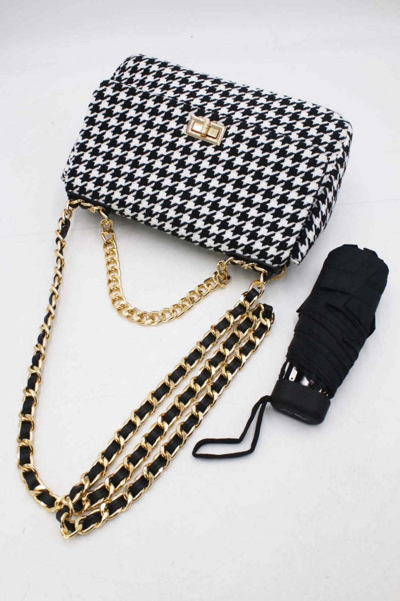 Tweed Shoulder Bag