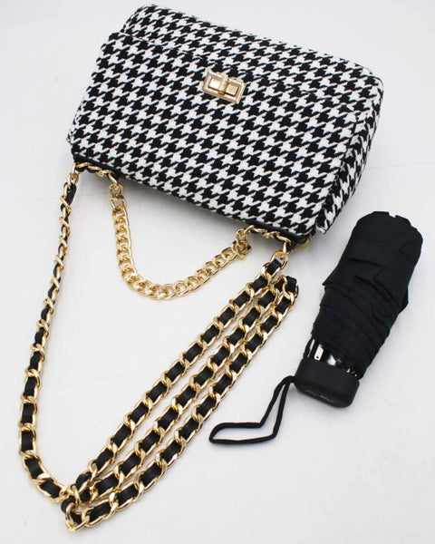 Tweed Shoulder Bag